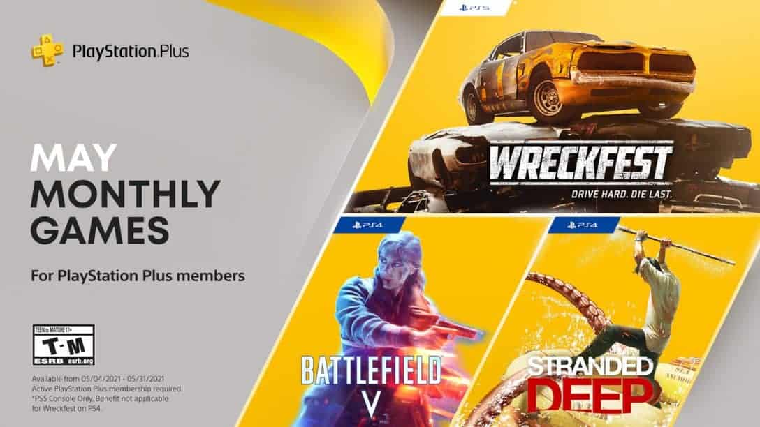 PlayStation Plus pour mai 2021