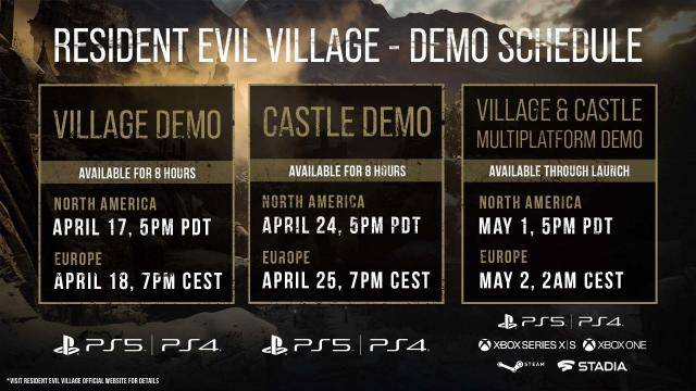 resident evil village time limited demo 1