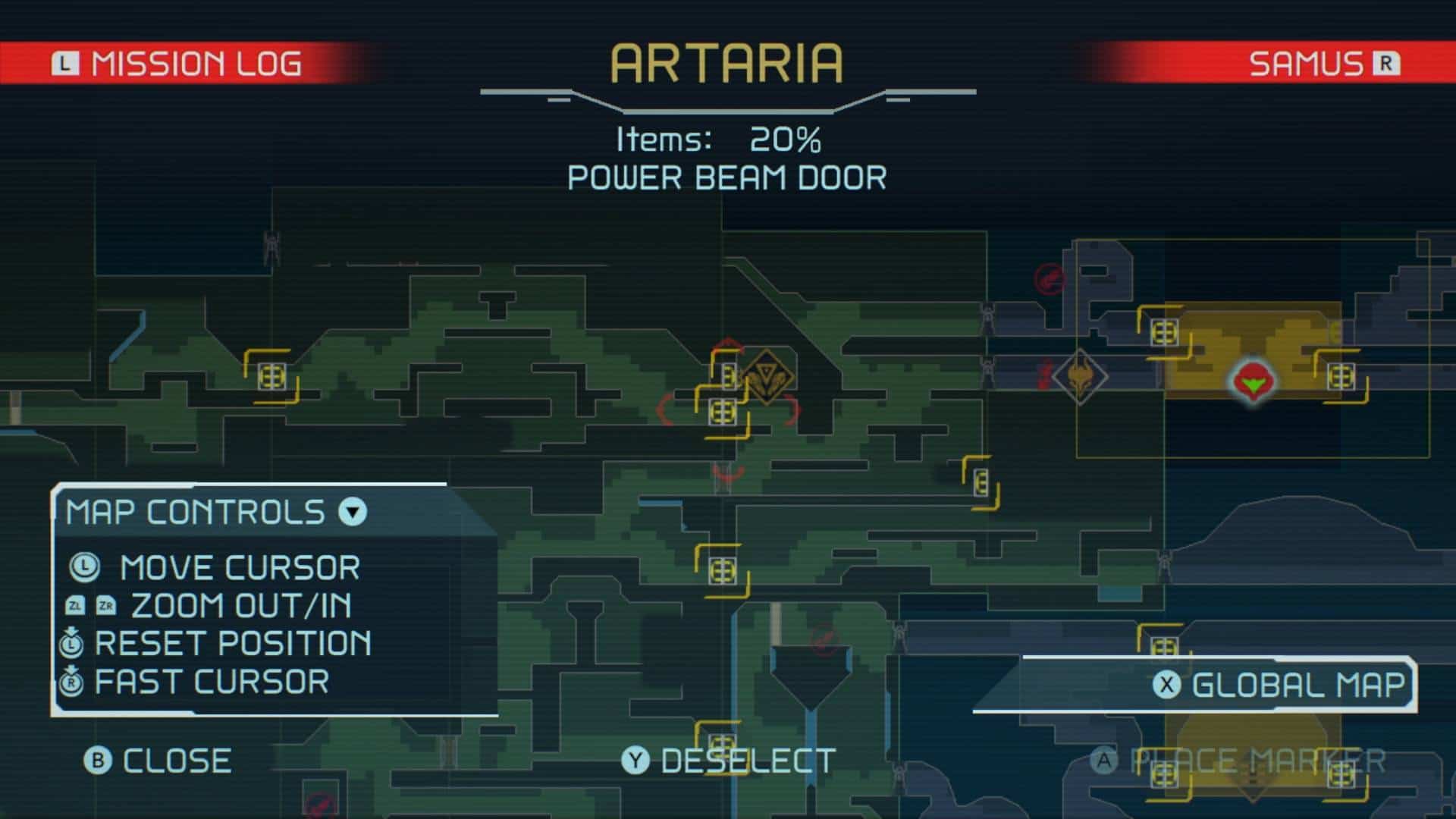 07 MD Report3 Screen Map 01 IconLock UKV
