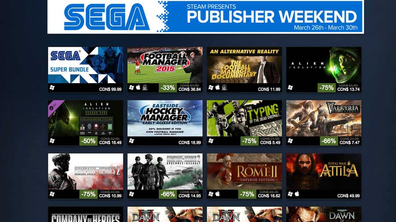SEGA SALE