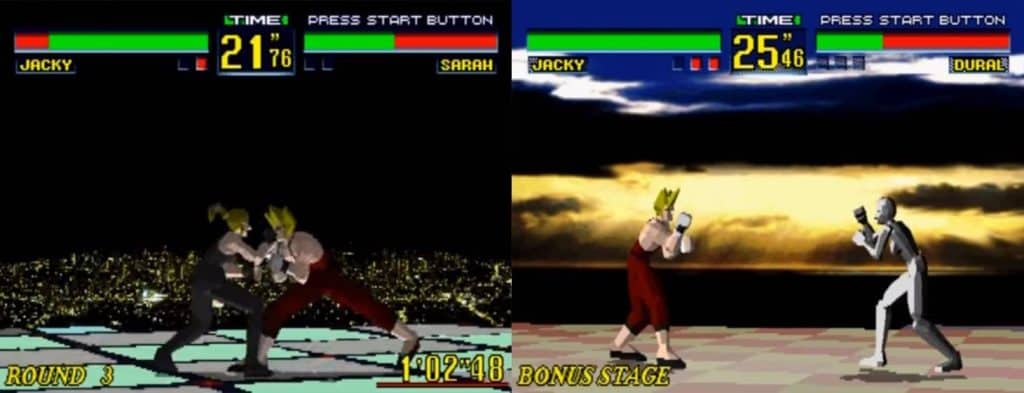 Virtua Fighter screen 02