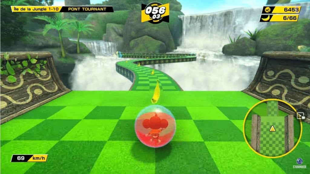 Screenshot 2021 10 06 at 12 54 47 SUPER MONKEY BALL BANANA MANIA Gameplay FR YouTube