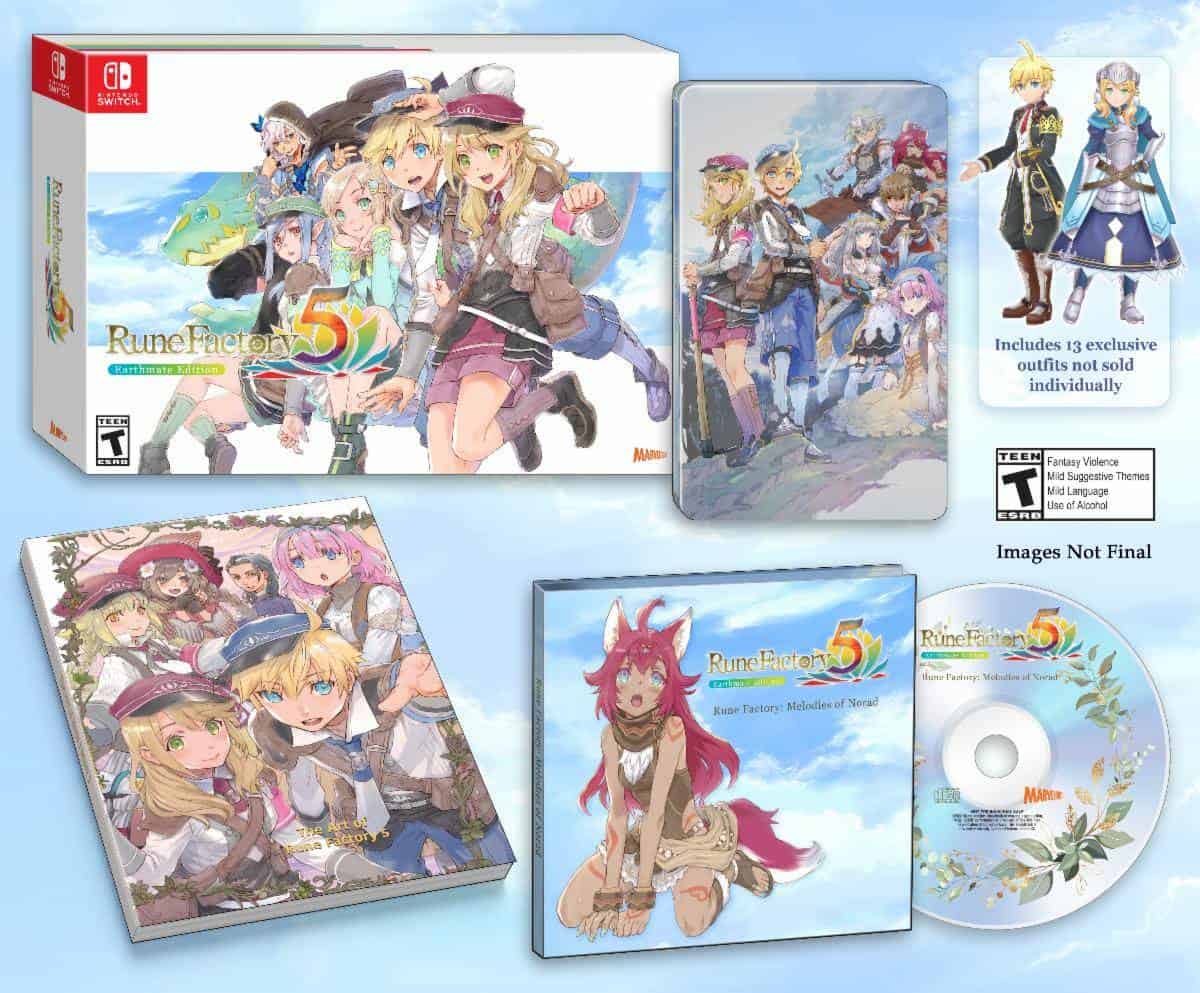 rune factory 5 limited edition