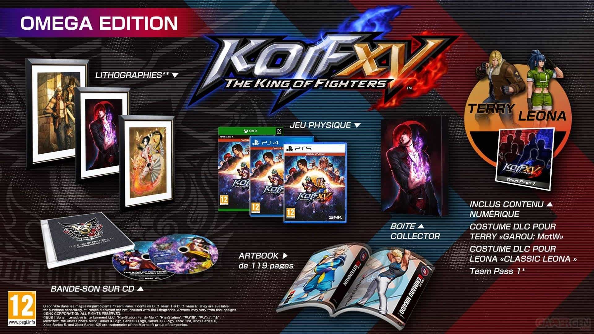 the king of fighters xv edition omega 30 11 2021 0900993487