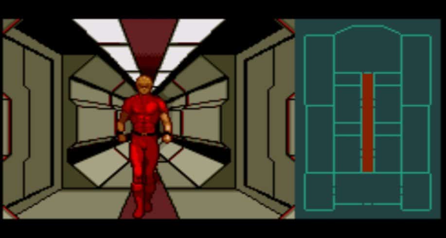 Space Cobra Mega CD 9 action