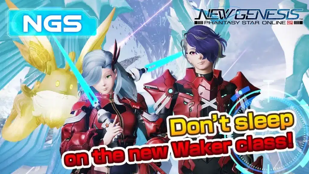 phantasy star online 2 new Genesis Waker class