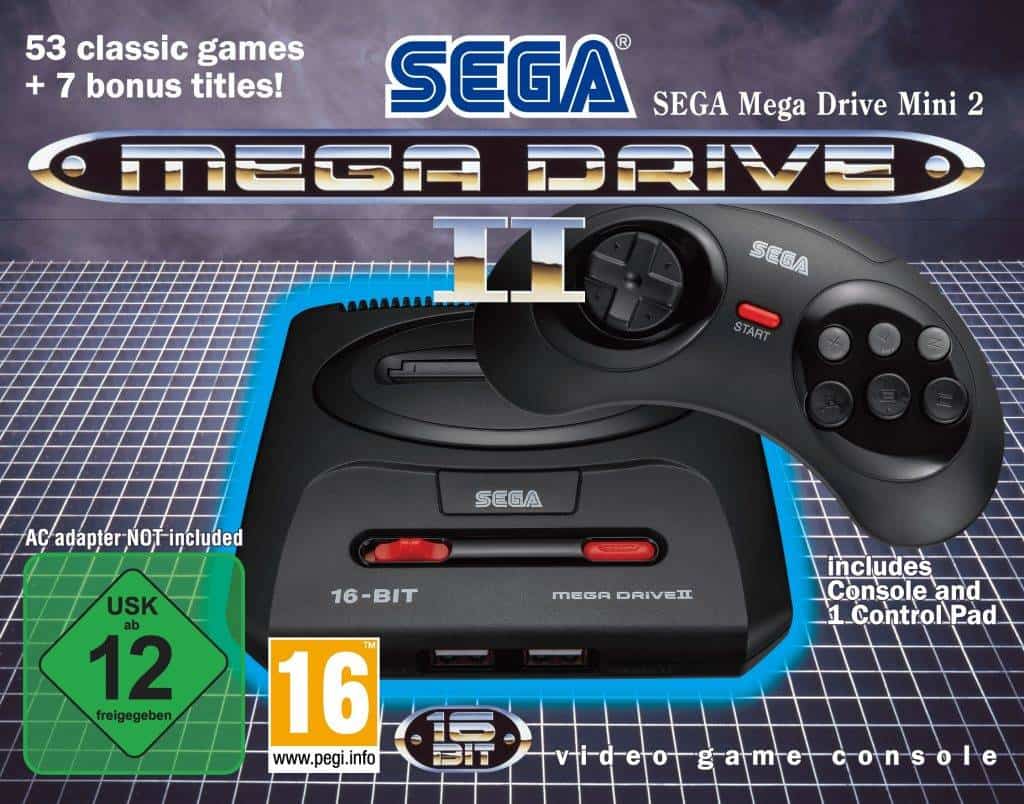Mega Drive Mini 2 Packshot