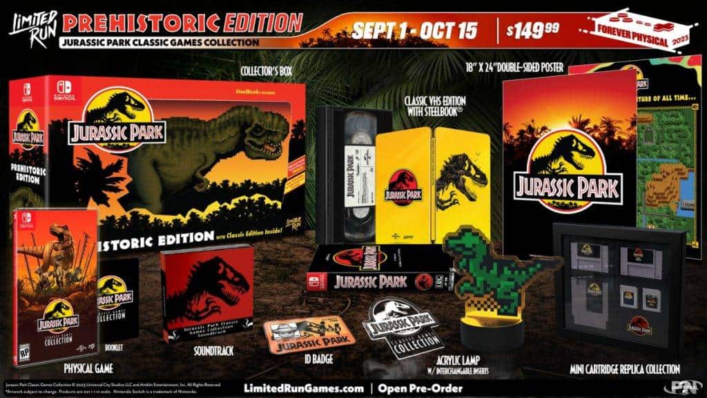 Jurassic Park Classic Games Collection 1