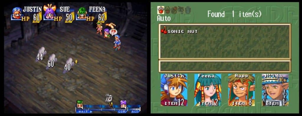 Grandia combat 01