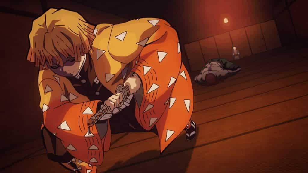 Zenitsu kills Tongue Demon