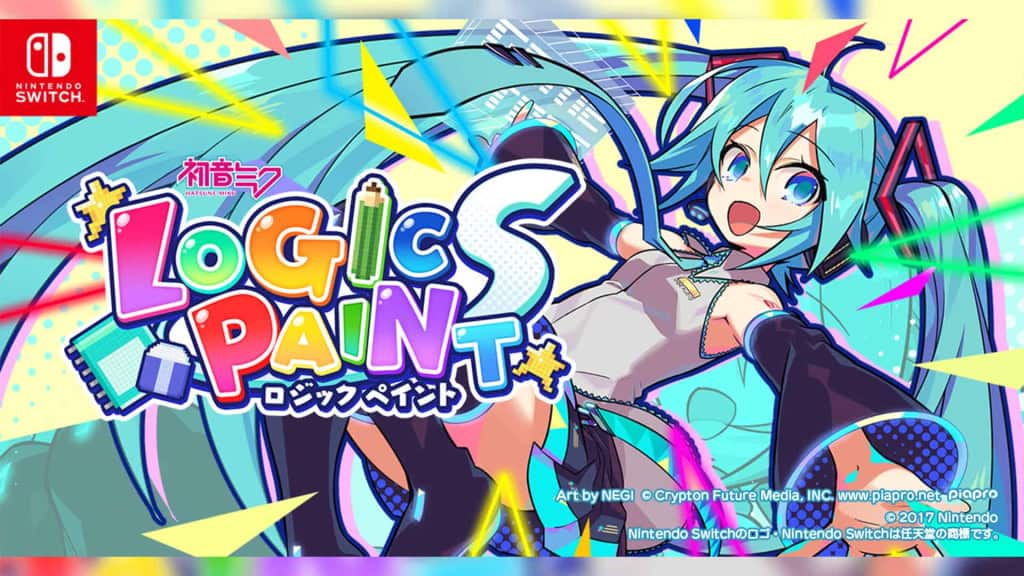 Jeu Hatsune Miku Logic Paint S Sur Nintendo Switch - Version USA Anglais, édition Limitée 239, Neuve