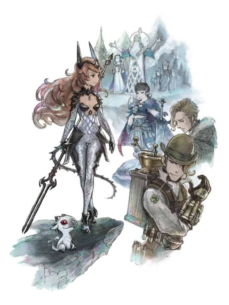 Bravely Default II artwork 02 scaled
