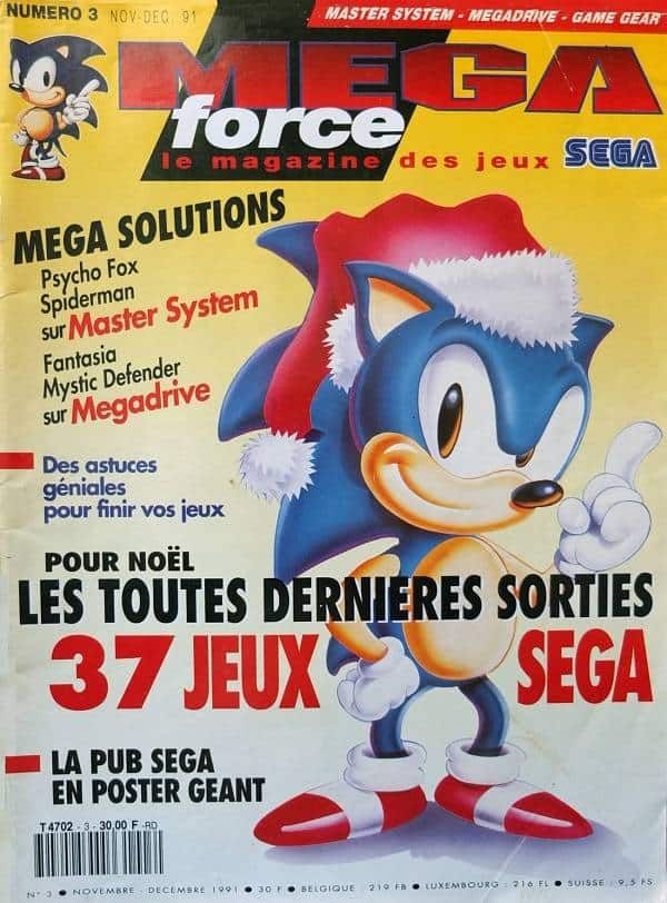 MEGA FORCE FR 03 NOVEMBRE DECEMBRE 1991