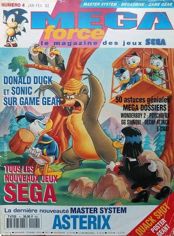 MEGA FORCE FR 04 JANVIER FEVRIER 1992