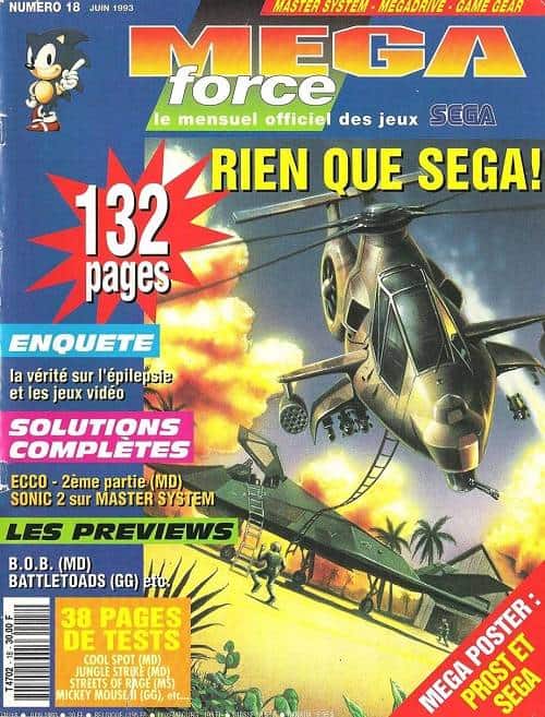 MEGA FORCE FR 18 JUIN 1993