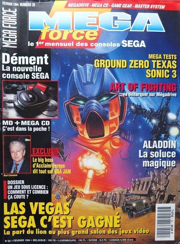 MEGA FORCE FR 25 FEVRIER 1994