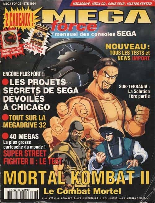 MEGA FORCE FR 30 JUILLET AOUT 1994
