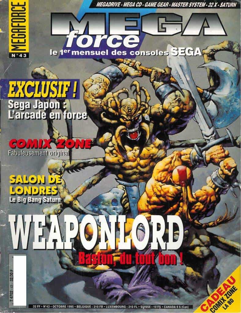 MEGA FORCE FR 43 OCTOBRE 1995