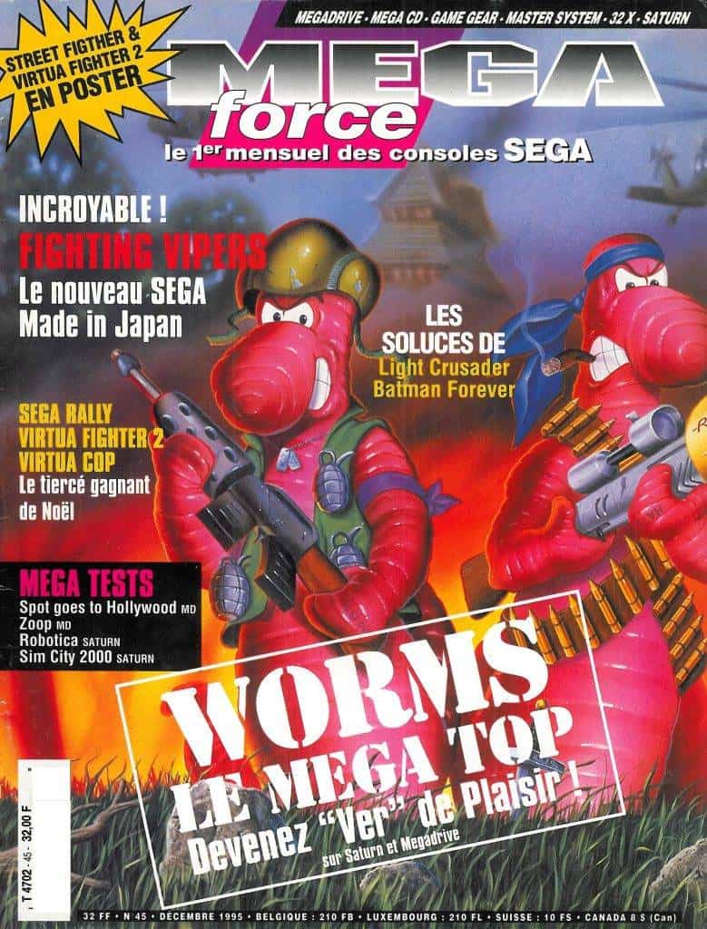 MEGA FORCE FR 45 DECEMBRE 1995