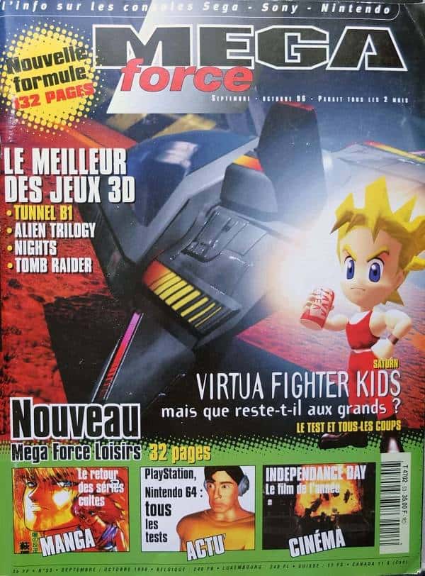 MEGA FORCE FR 53 SEPTEMBRE OCTOBRE 1996