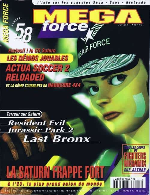 MEGA FORCE FR 58 JUILLET AOUT 1997