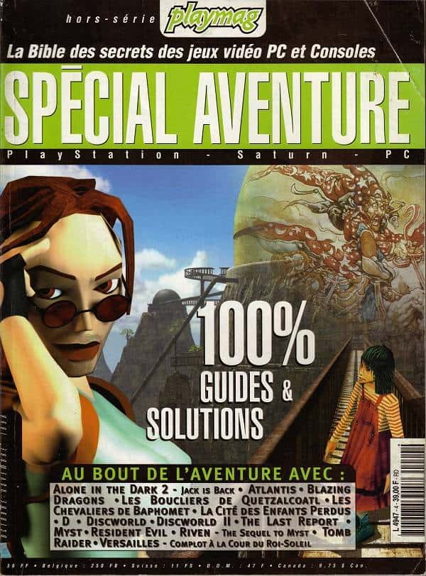 PLAYMAG 1.0 HS AVENTURE OCTOBRE NOVEMBRE 1998