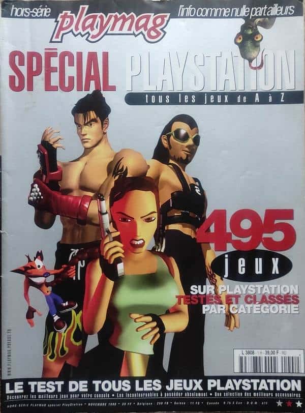 PLAYMAG 1.0 HS PLAYSTATION NOVEMBRE 1998