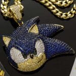 14k gold sonic the hedgehog x king ice sonic necklace 29905577050287 720x