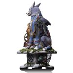 Monster Hunter Rise Cahoot Palamute Statue 02