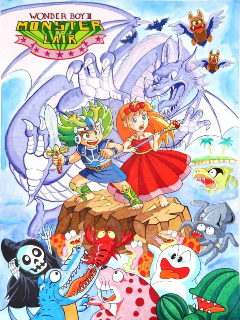 Wonderboy III artwork