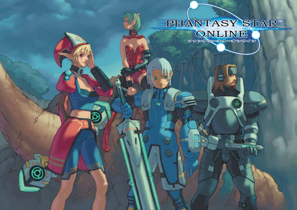 Phantasy Star online artwork scaled