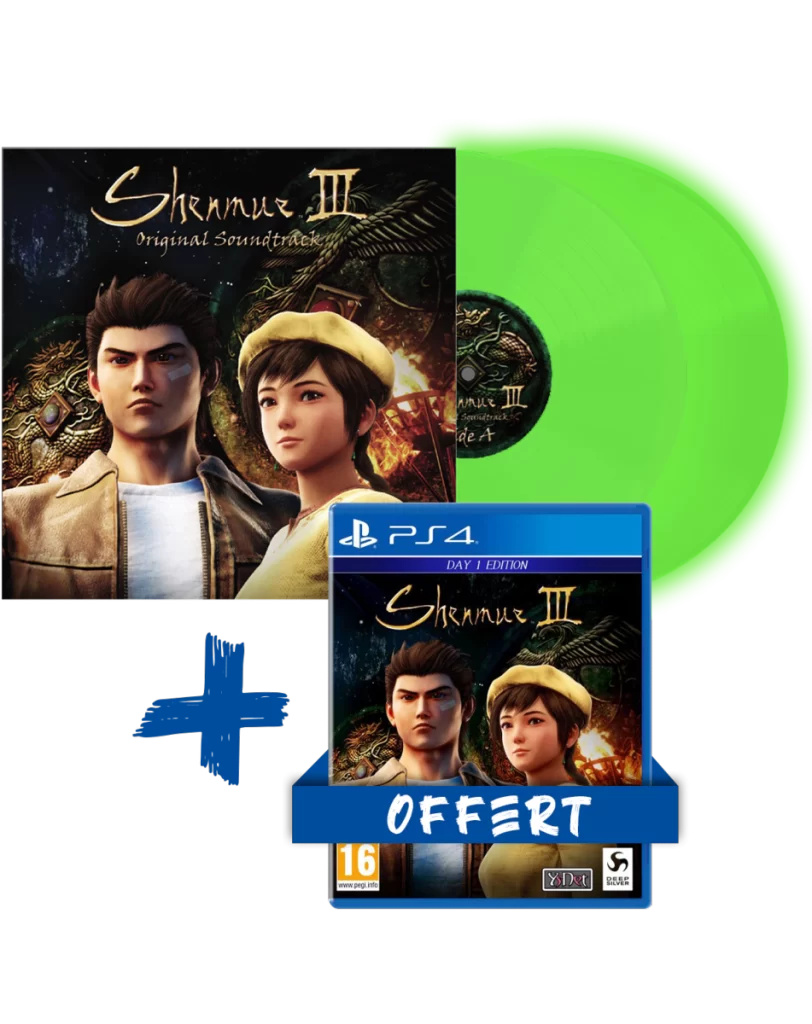 Pack Shenmue Vinyle 3 JFG zoom