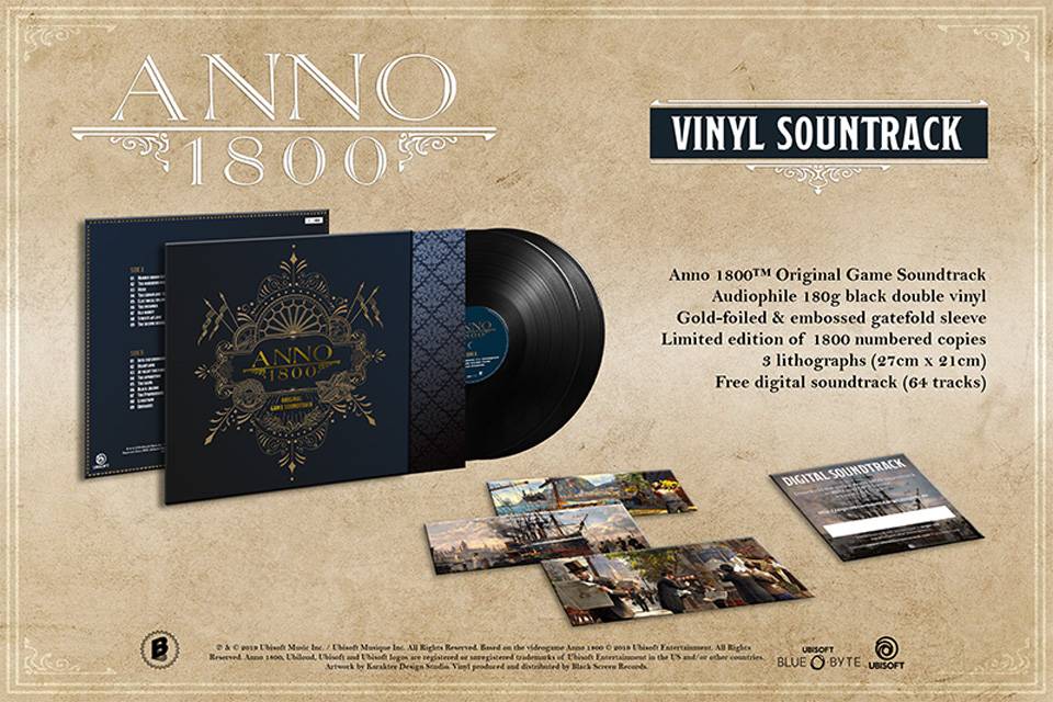 vinyle anno 1800 edition limitee