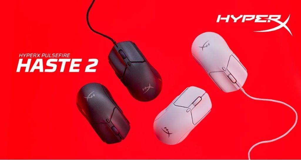 hyperx souris gaming pulsefire haste 2