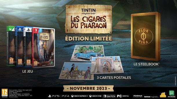 Tintin Reporter Les Cigares du Pharaon 01