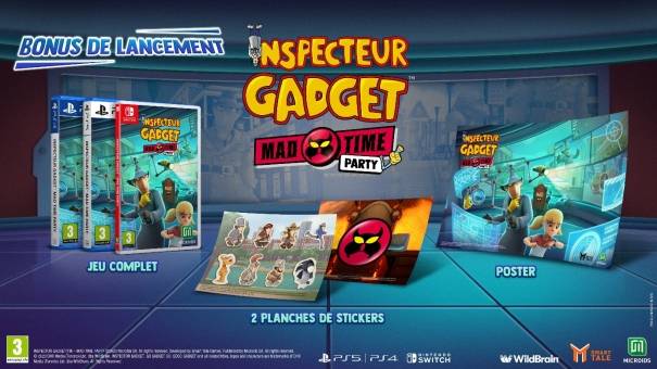 Inspecteur Gadget %E2%80%93 MAD Time Party