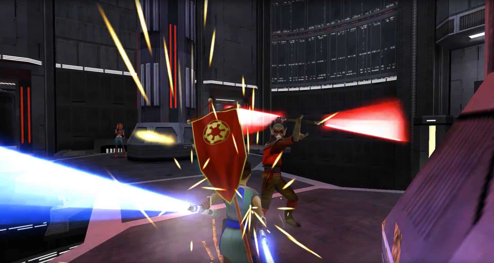 STAR WARS jedi Knigh Jedi Academy