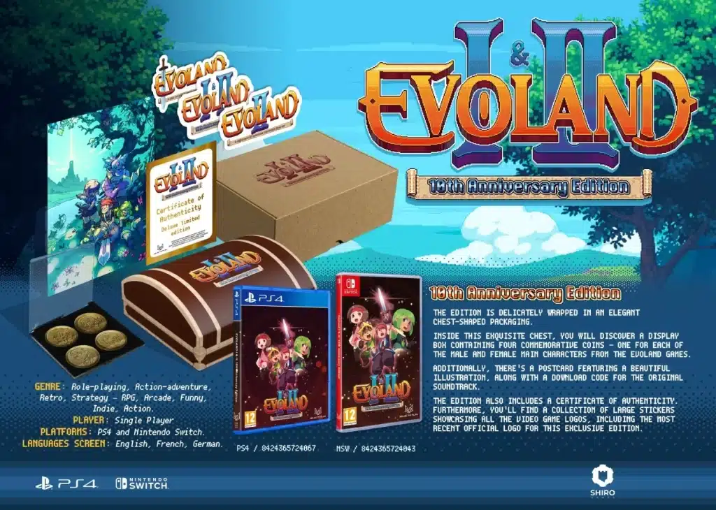 evoland 1 2 10th anniversary edition 1