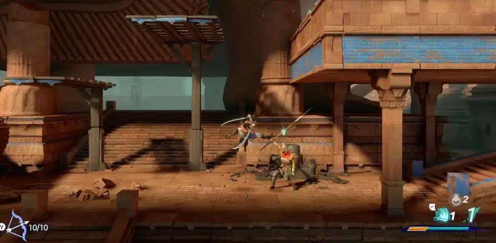 prince of persia lost crown combat