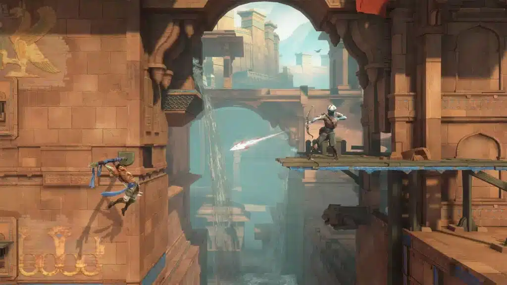prince of persia the lost crown saut drapeau