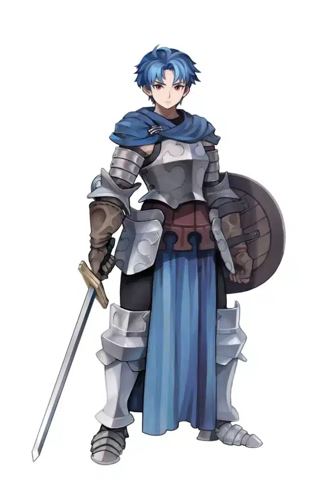 alain character art unicorn overlord scaled