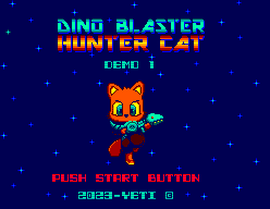 AlexKiddInMiracleWorld SMS DinoBlasterHunterCat Mod Title