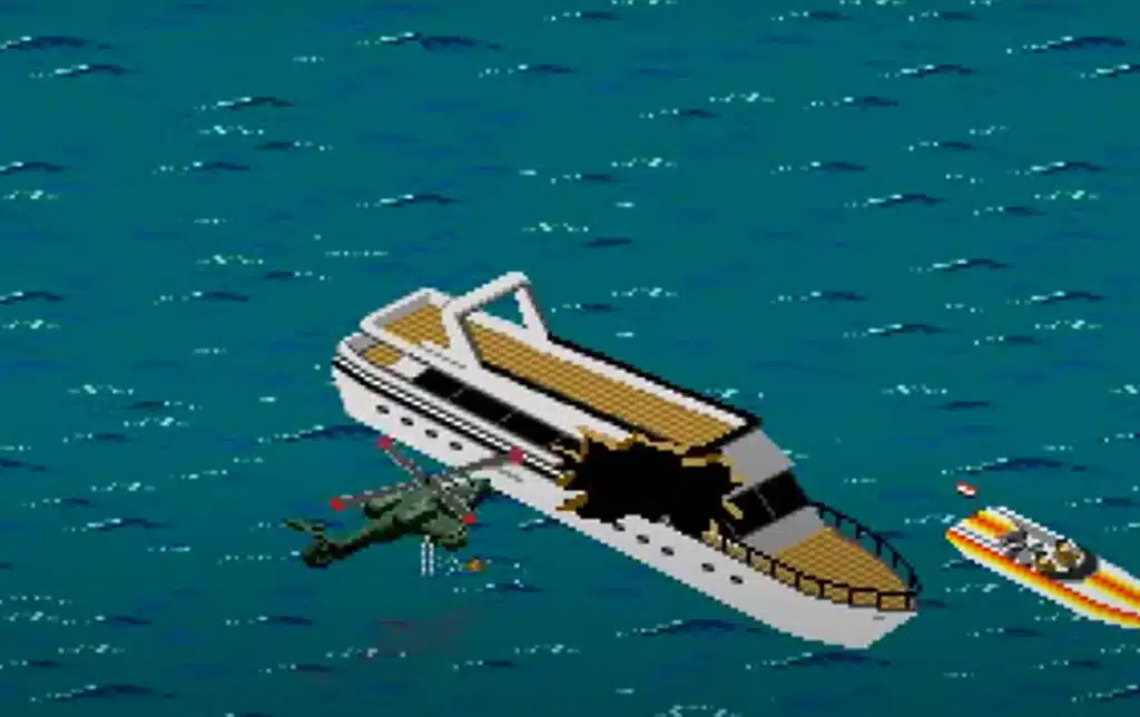 Des missions au dessus de la mer