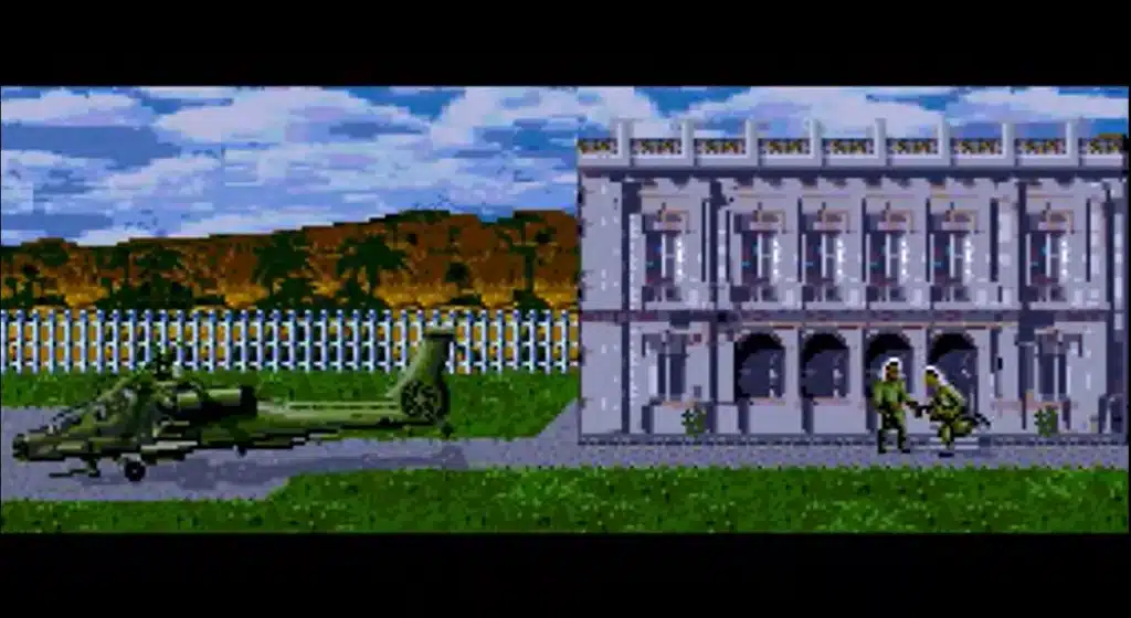 Une des cinématique du jeu