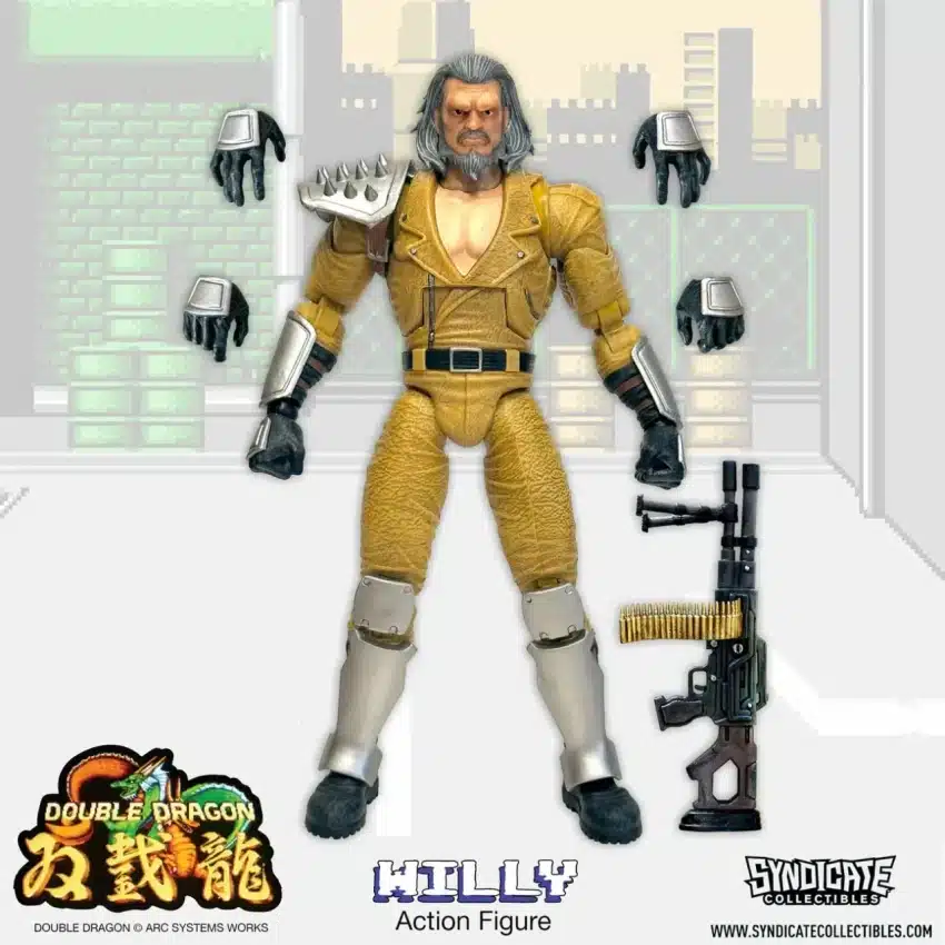 double dragon syndicate collectibles willy scaled