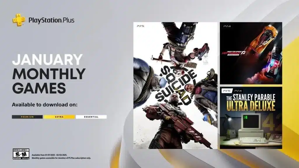 playstation plus monthly games for january 2025 announced 1 scaled