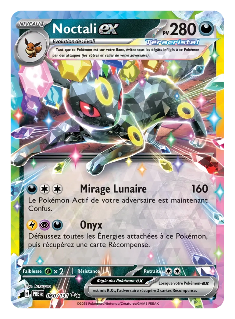 pokemon ecarlate et violet evolutions prismatiques fr noctali ex scaled