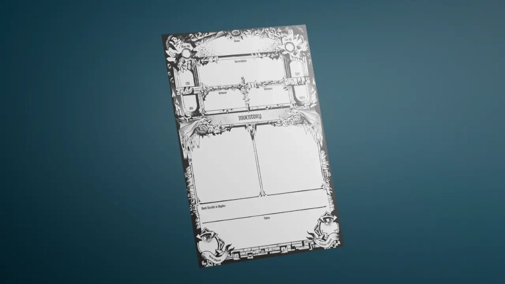scourge of the sarafan character sheets blue scaled