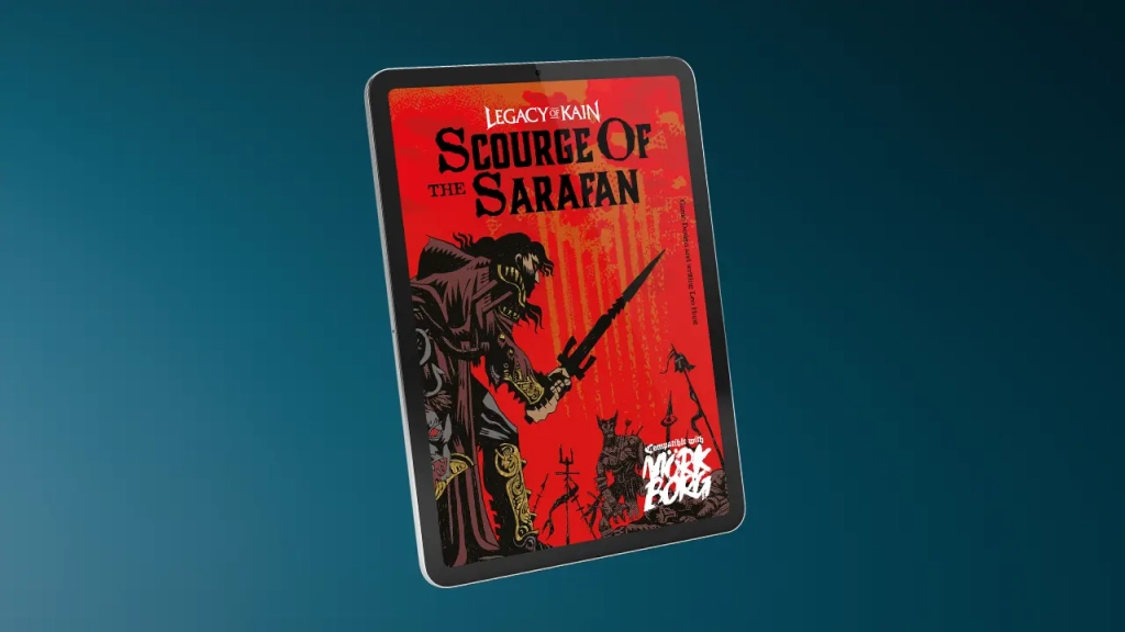 scourge of the sarafan digital blue scaled