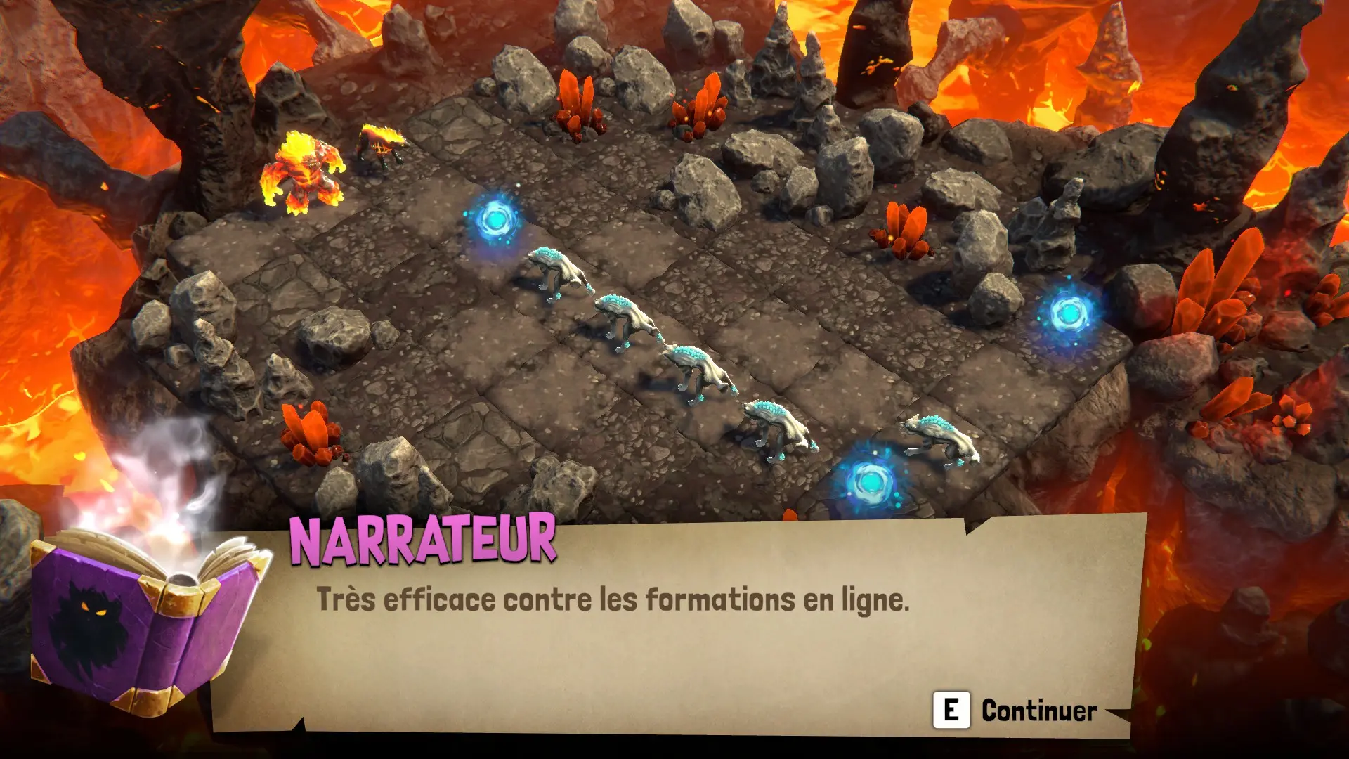 Le narrateur dans Eldorador Creatures Shadowfall
